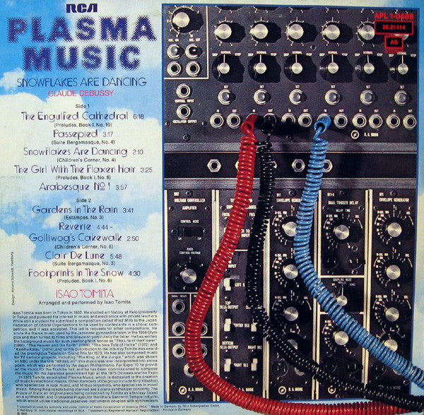 Plasma Music, Claude Debussy, Tomita : Snowflakes Are Dancing (LP, Album)
