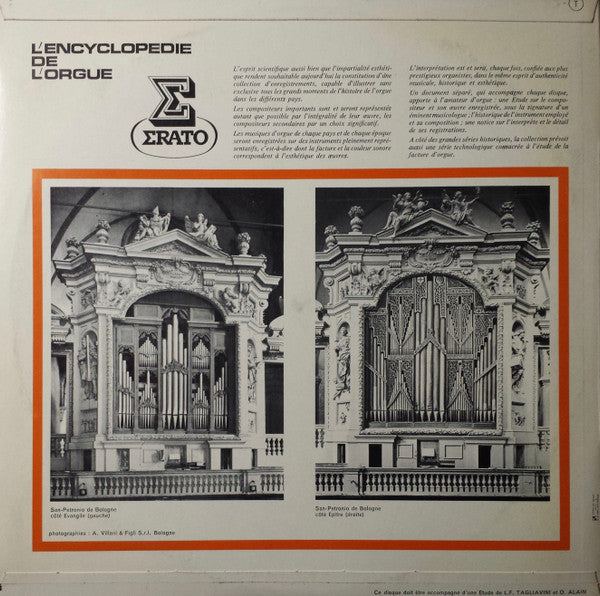 Padre Antonio Soler - Marie-Claire Alain, Luigi Ferdinando Tagliavini : Six Concertos À Deux Orgues (LP, RE)