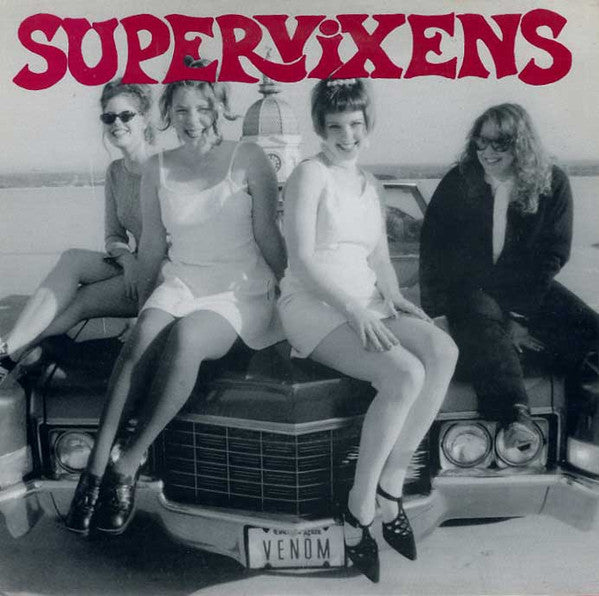 Supervixens : Supervixens (7", EP, Ltd, Whi)