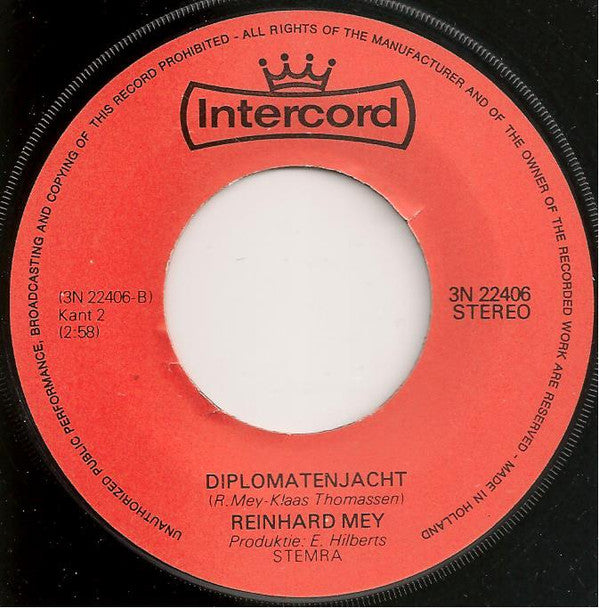 Reinhard Mey : Vergeef Me Als Je Kunt (7", Single)