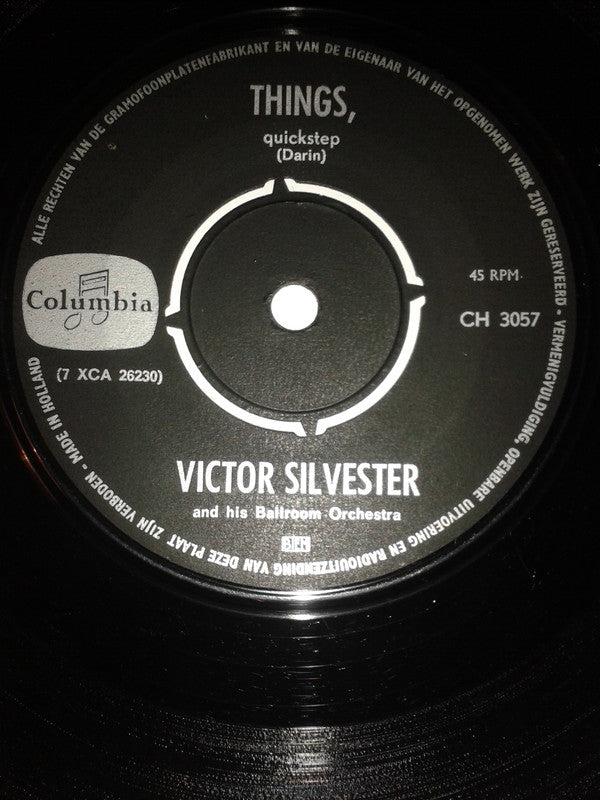 Victor Silvester and His Ballroom Orchestra : Things / I'll See You In My Dreams (7")
