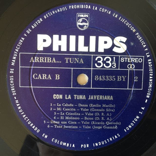 Tuna Javeriana : Arriba...La Tuna!!! (LP, Album)