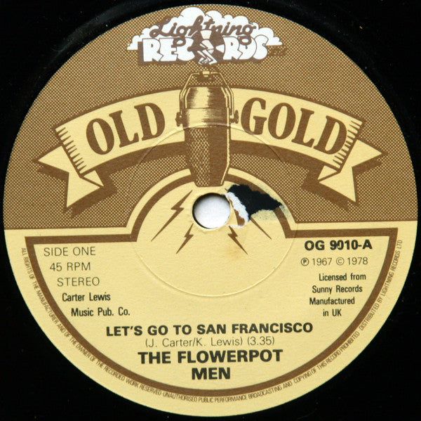 Flower Pot Men : Let's Go To San Francisco / Sweet Baby Jane (7", RP)