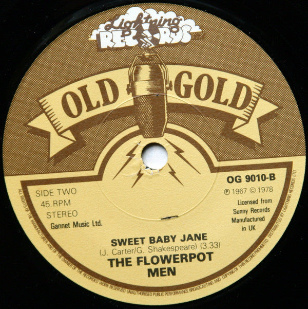 Flower Pot Men : Let's Go To San Francisco / Sweet Baby Jane (7", RP)