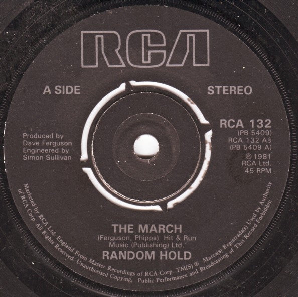 Random Hold : The March (7")