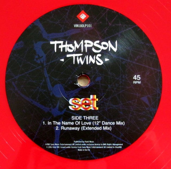 Thompson Twins : Set (LP, Album, RSD, RE + 12", RSD + Ltd, RM, Red)