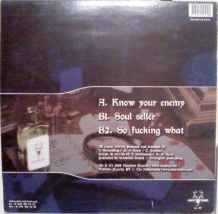 Masters Of Ceremony : Know Your Enemy (12")