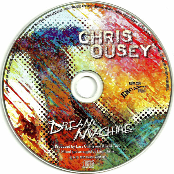 Chris Ousey : Dream Machine (CD, Album)