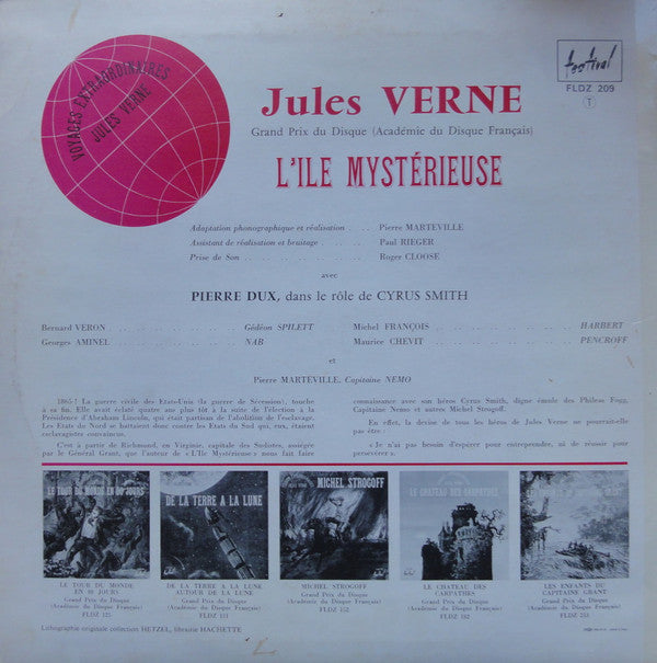 Jules Verne (3) : L'Île Mystérieuse (LP, Album)