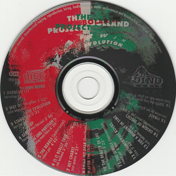 The Bolland Project : Darwin (The Evolution) (CD, Album)
