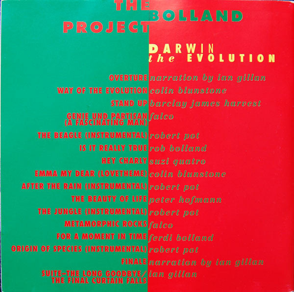 The Bolland Project : Darwin (The Evolution) (CD, Album)
