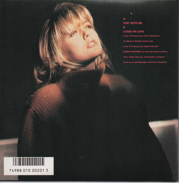 Eighth Wonder = Eighth Wonder : ステイ・ウィズ・ミー = Stay With Me (7", Single, gat)