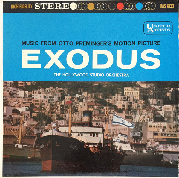 The Hollywood Studio Orchestra : Music From Otto Preminger's Motion Picture Exodus (LP)