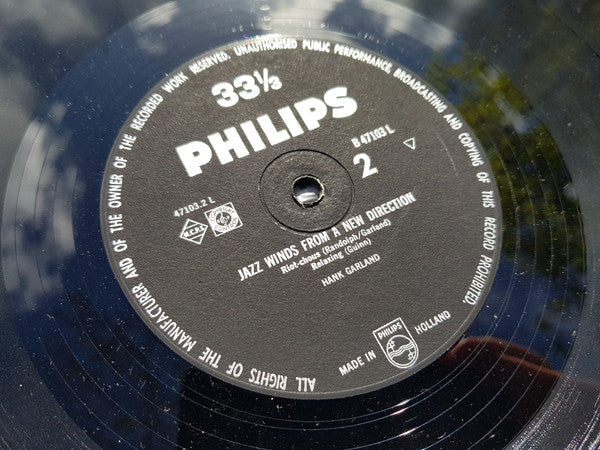 Hank Garland : Jazz Winds From A New Direction (LP, Album, Mono, RE)