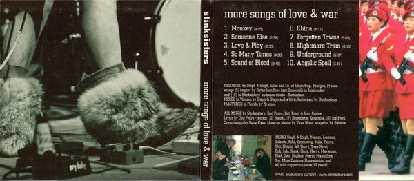 Stinksisters : More Songs Of Love & War (CD, Album)
