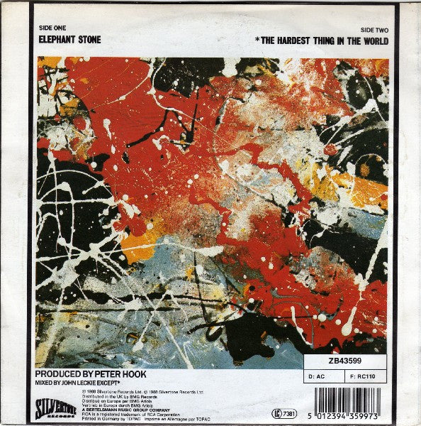 The Stone Roses : Elephant Stone (7", Single)