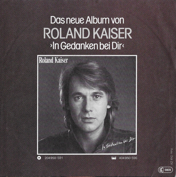 Roland Kaiser : Manchmal Möchte Ich Schon Mit Dir (7", Single)