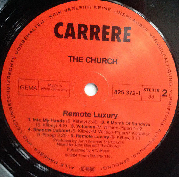 The Church : Remote Luxury (LP, Comp)