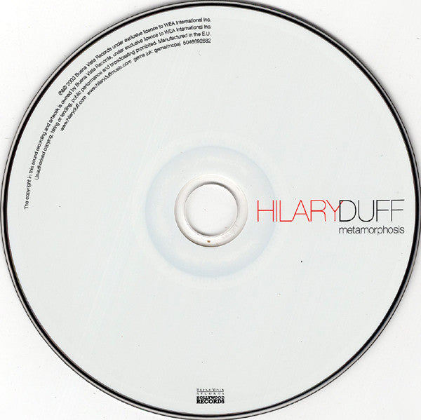 Hilary Duff : Metamorphosis (CD, Album)