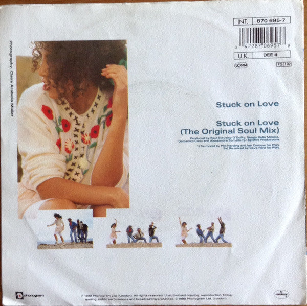 Dee Lewis : Stuck On Love (7", Single)