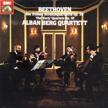 Ludwig van Beethoven, Alban Berg Quartett : Die Frühen Streichquartette Op. 18 = The Early Quartets Op. 18 (3xLP + Box)