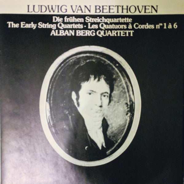 Ludwig van Beethoven, Alban Berg Quartett : Die Frühen Streichquartette Op. 18 = The Early Quartets Op. 18 (3xLP + Box)