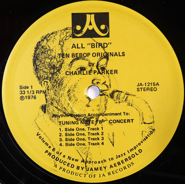 Jamey Aebersold : All "Bird" (LP, Album, RE)