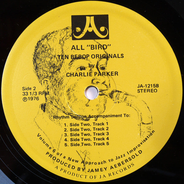 Jamey Aebersold : All "Bird" (LP, Album, RE)