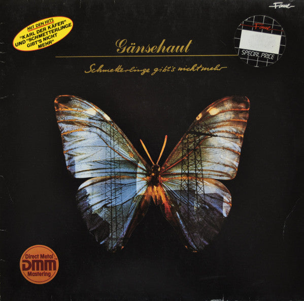 Gänsehaut : Schmetterlinge Gibt's Nicht Mehr (LP, Album, RP)