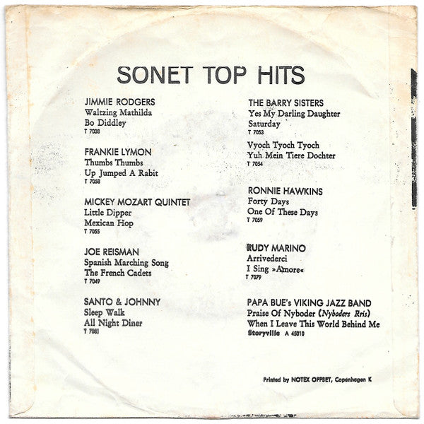 Rudy's Rockets : Gasthaus Rock (7", Single)