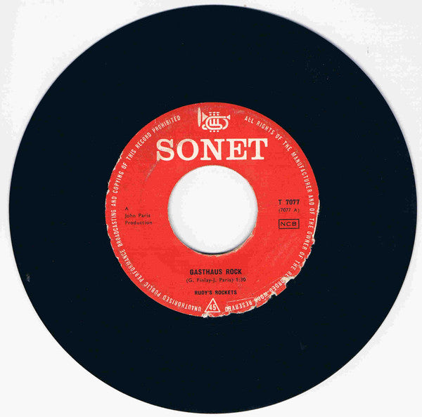 Rudy's Rockets : Gasthaus Rock (7", Single)