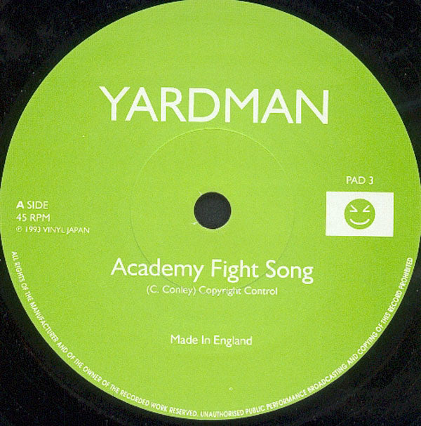 Yardman : Academy Fight Song (7")