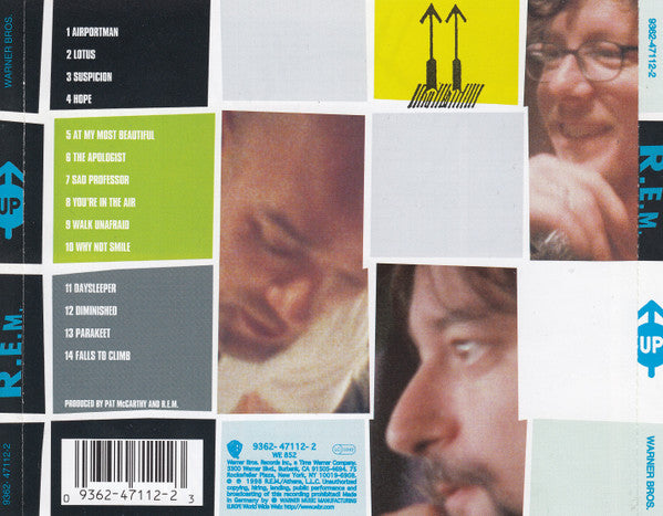 R.E.M. : Up (CD, Album, RP)