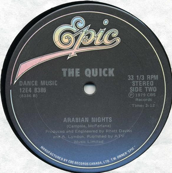 The Quick : Sharks Are Cool, Jets Are Hot / Arabian Nights (12")