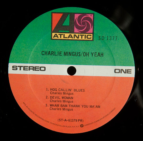 Charles Mingus : Oh Yeah (LP, Album, RE)
