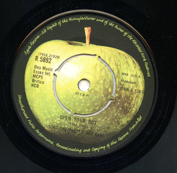 John Lennon / The Plastic Ono Band : Power To The People (7", Single, RE, 4 P)