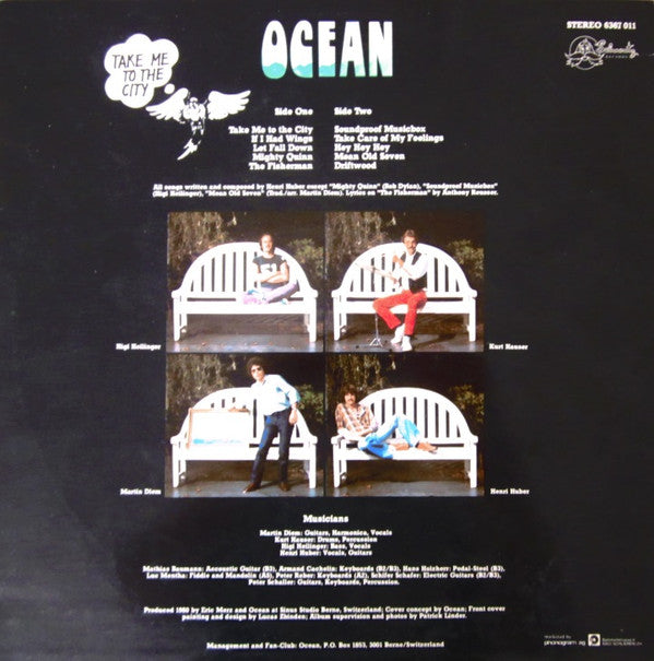 Ocean (31) : Take Me To The City (LP, Album)