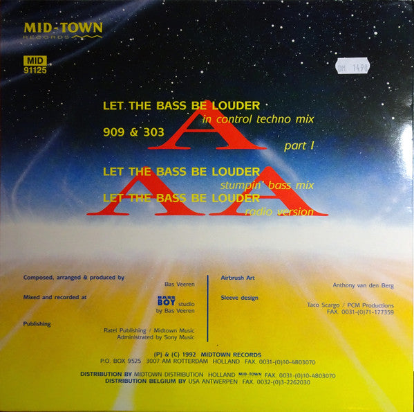Bass Boy : Let The Bass Be Louder! (12")