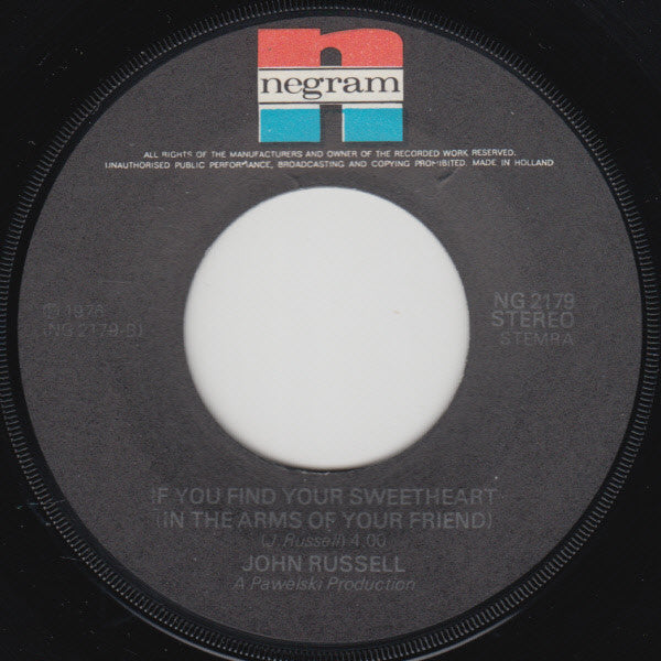 Big John Russell : Gimmy Your Lovin' (A Whole Lotta Lovin') (7", Single)