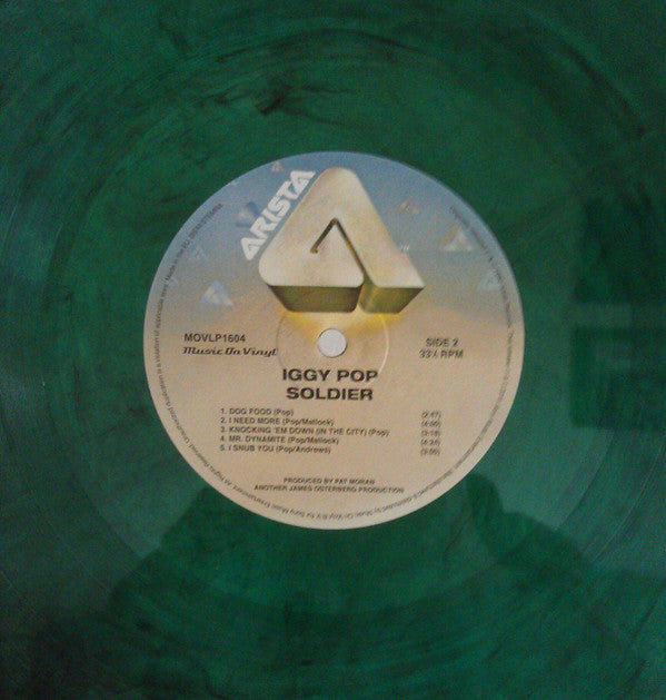 Iggy Pop : Soldier (LP, Album, Ltd, Num, RE, Cle)