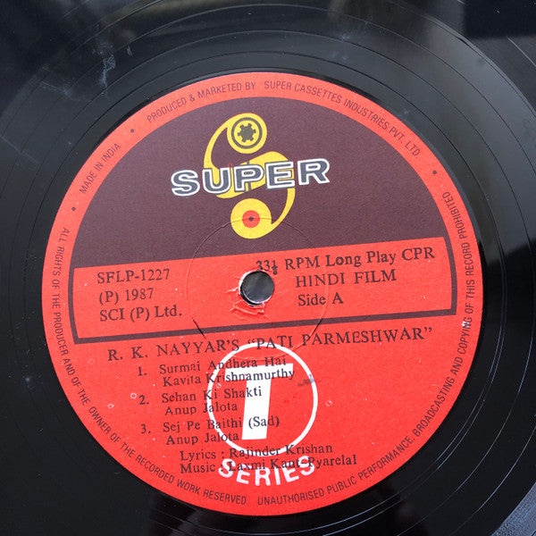 Laxmikant-Pyarelal, Rajinder Krishan : Pati Parmeshwar (LP)
