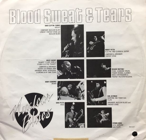 Blood, Sweat And Tears : Nuclear Blues (LP, Album)