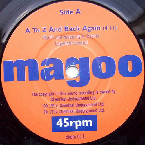 Magoo (5) : A To Z And Back Again (7")
