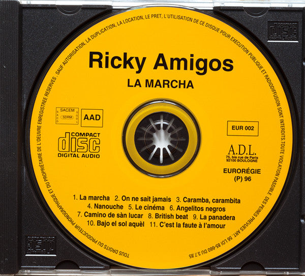 Ricky Amigos : La Marcha (CD, Album)