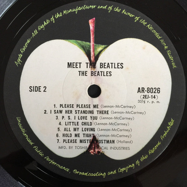 The Beatles : Meet The Beatles! (LP, Album, Mono, RE)