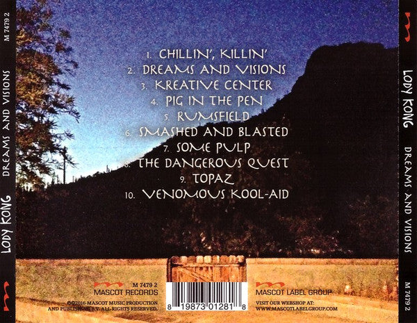 Lody Kong : Dreams And Visions (CD, Album)