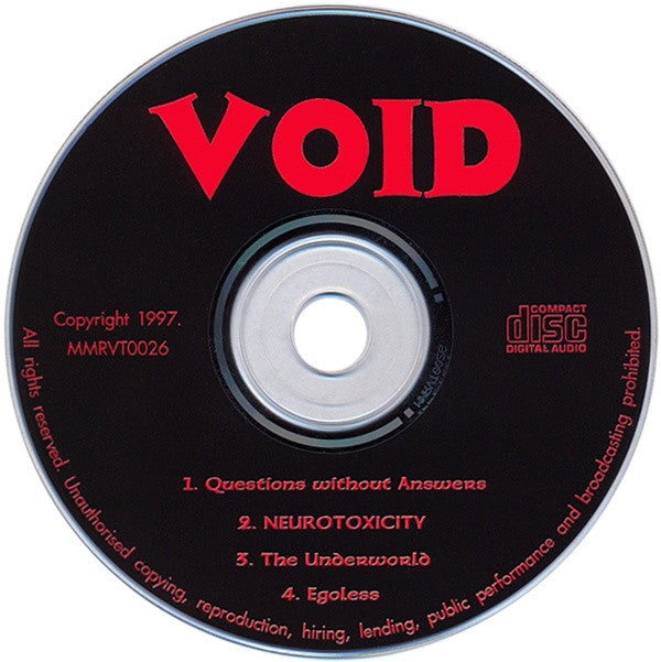 Void (19) : Void (CD, Album)