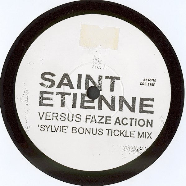 Saint Etienne Versus Faze Action : Sylvie (10", Single, Ltd, Promo)