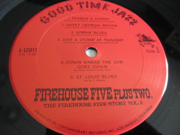 Firehouse Five Plus Two : The Firehouse Five Story, Vol. 2 (LP, Album, RE)