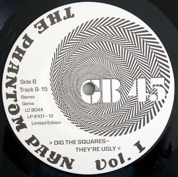 The Phantom Payn : Vol. I "Dig The Squares - They're Ugly" (LP, Album, Ltd)